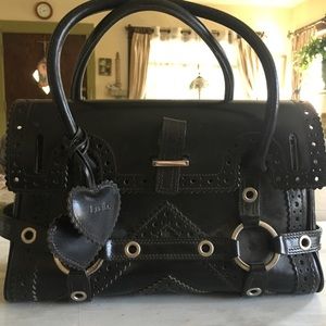 Luella Leather Satchel Handbag